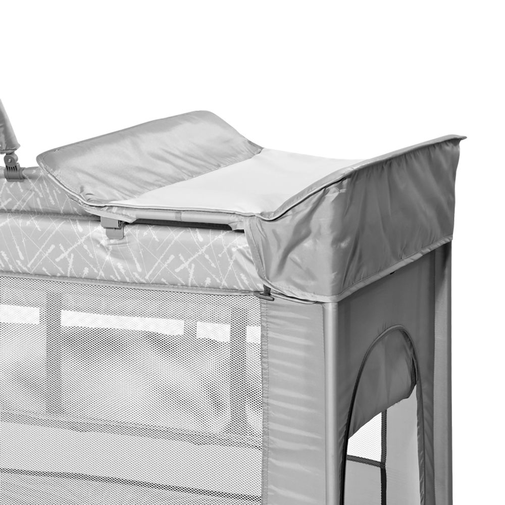 Lorelli Vikend krevetac Torino Plus, Fog Striped Elements - 2 Nivoa slika 6
