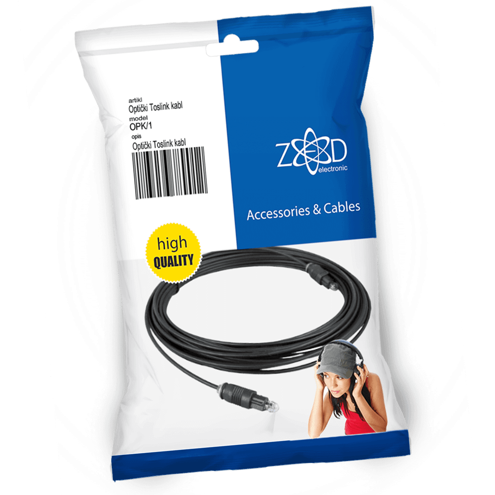 ZED electronic Optički Toslink kabl OPK/1 slika 1