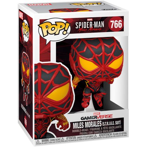 POP figure Marvel Spiderman Miles Morales S.T.R.I.K.E. Suit slika 2