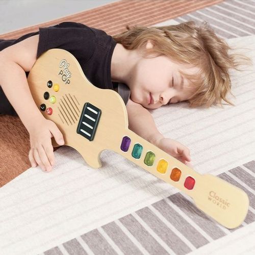 Classic World Muzička igračka Električna svetleća gitara slika 6