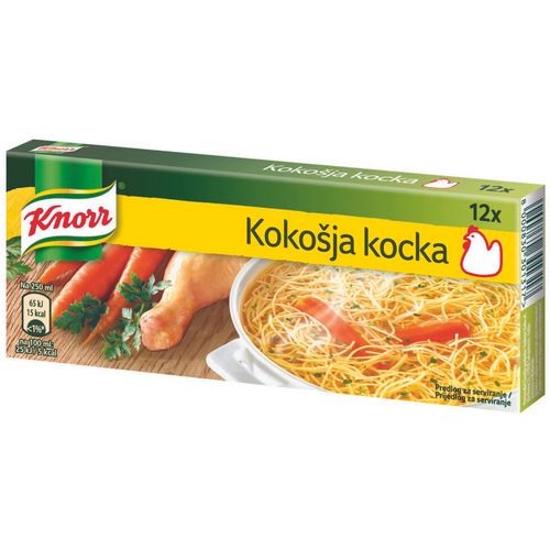 Knorr kocka kokošja 120g slika 1