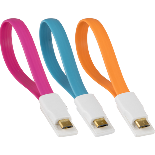 home USB A na USB micro kabel, 2.1A, dužina 21,5cm, flat - SA 050/M slika 1