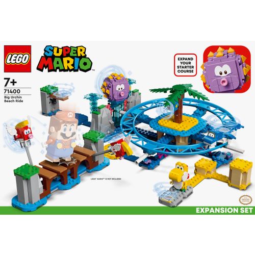 LEGO® SUPER MARIO™ 71400 big urchin u vožnji plažom slika 22