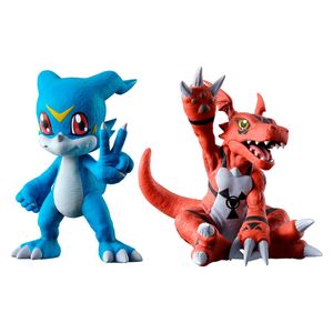 Digimon Two Forces That Radite Light Veemon & Guilmon Ichibansho figure 5cm