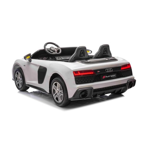 Licencirani auto na akumulator Audi Spyder R8 LIFT STRONG - dvosjed - bijeli slika 2