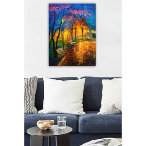 1066486481-5070 Multicolor Decorative Canvas Painting