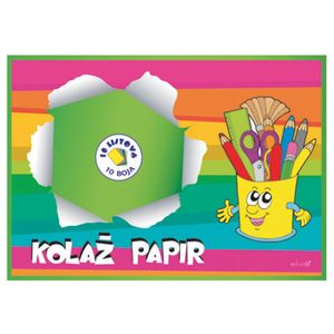 Papir kolaž 10/1 sjajni Educa