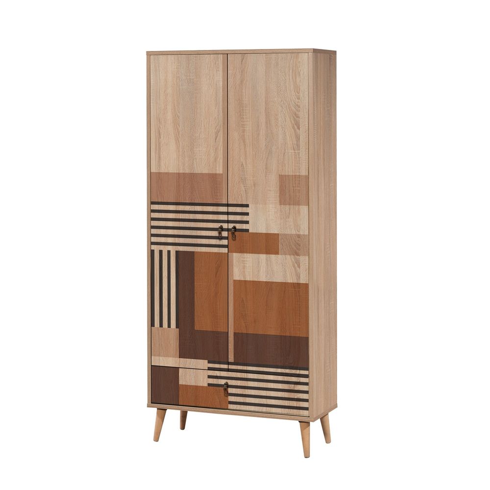Šareni Garderob City Gardrop Colorblock slika 2