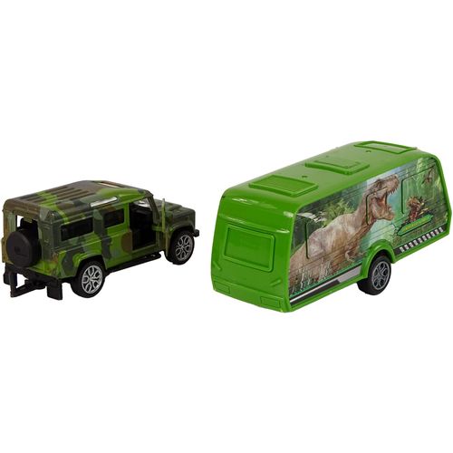 Set Jeep transporter dinosaura slika 4