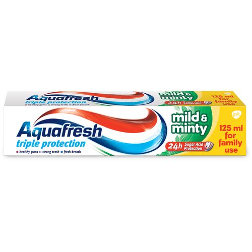 Aquafresh pasta za zube Mild & MInty 125ml slika 1
