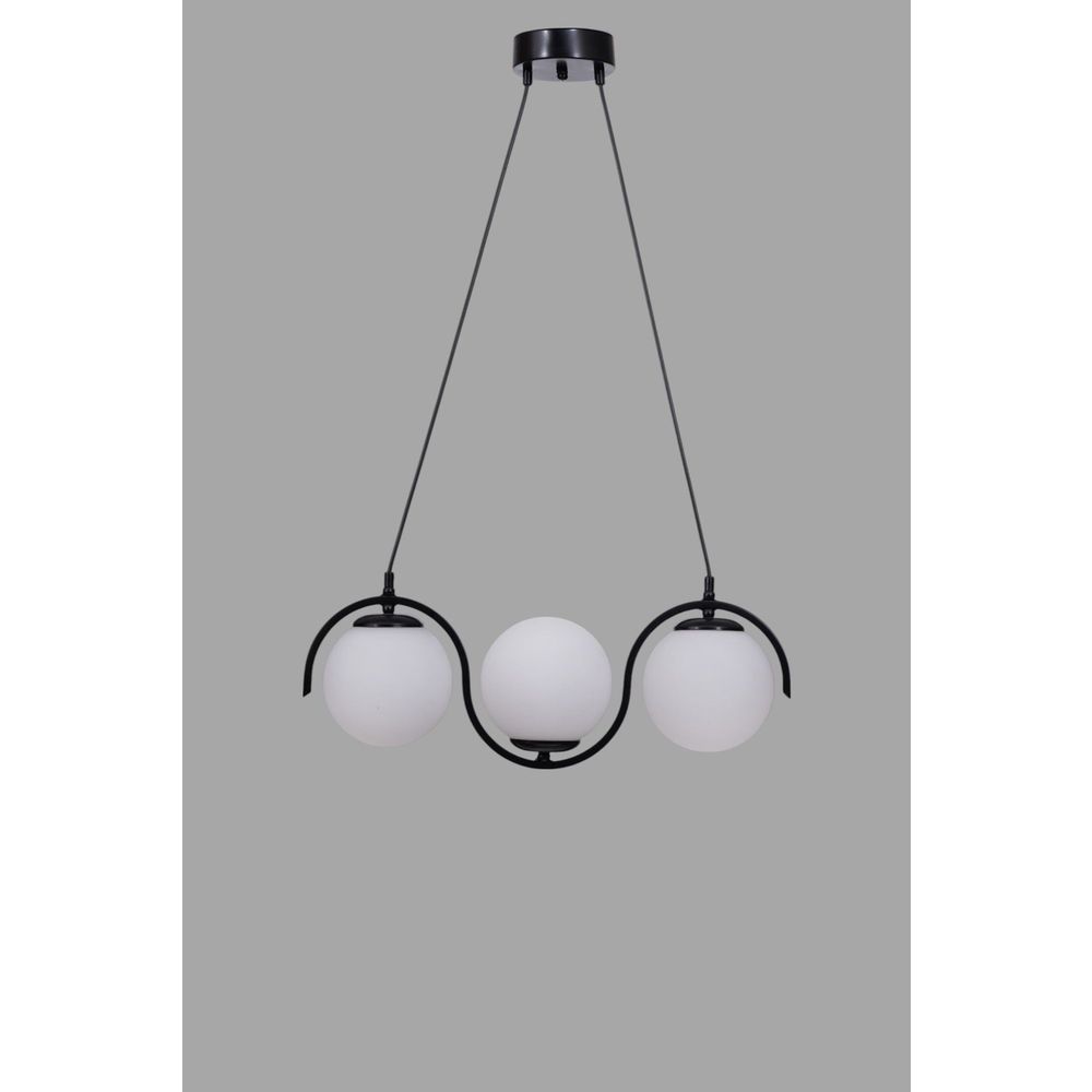 Opviq Luster 457, Bijela, Crna slika 3