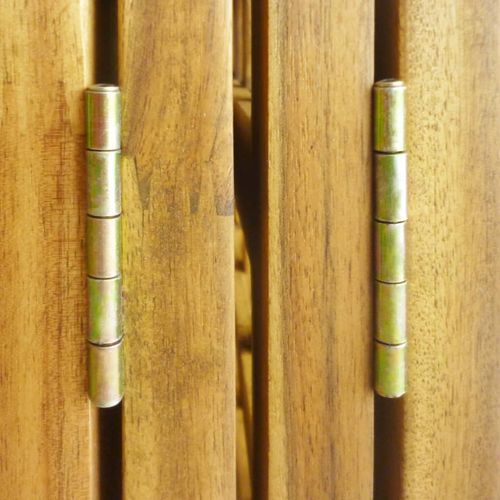Sobna Pregrada/Luk s 4 Panela Masivno Drvo Akacije 160x170 cm slika 51
