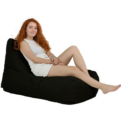 Atelier Del Sofa Vreća za sjedenje, Trendy Comfort Bed Pouf - Black slika 9