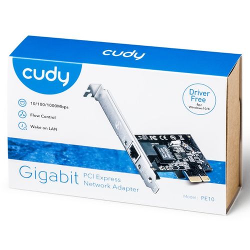 Cudy PE10 GIGABIT ETHERNET PCI-Express CARD 10/100/1000 (alt. NIC-GX1) slika 3