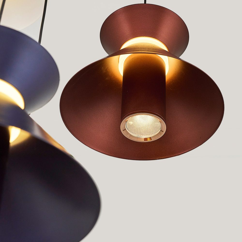 Luster 2803-4A-28 – boje: plava, smeđa, bijela slika 3