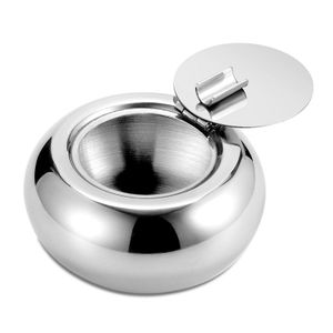 Wi Gastro Pepeljara Inox 11x4,5cm Sa Poklopcem S S A H 01