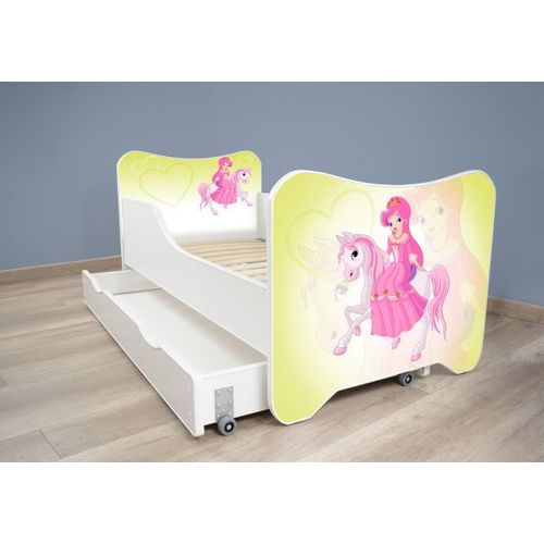 Dečiji krevet 140x70 cm HAPPY KITTY + fioka Pony slika 1