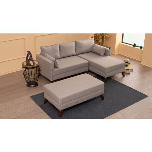 Atelier Del Sofa Bella Corner Sofa Right 2 - Cream Cream Corner Sofa-Bed slika 3