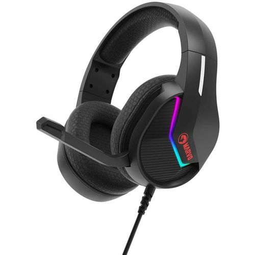 Slusalice sa mikrofonom MARVO H8618BK GAMING RGB crne slika 3