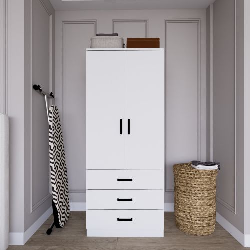 Easy 1600-58 Matte White Wardrobe slika 1