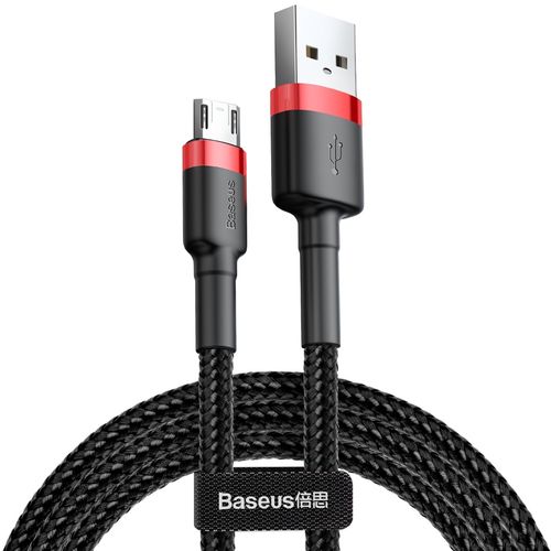 Baseus pleteni USB / Micro USB QC3.0 2.4A slika 1