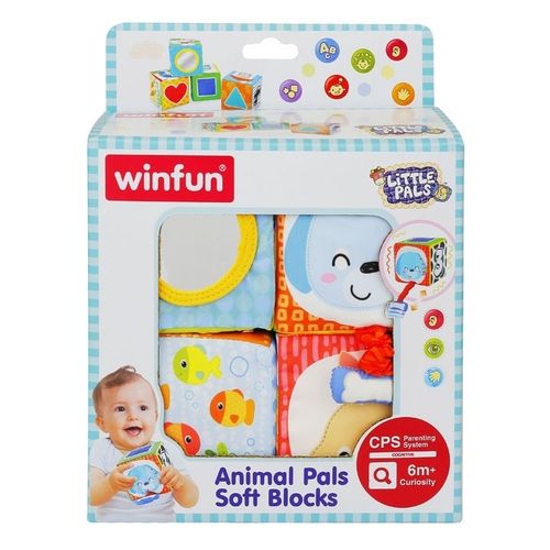 Win Fun Edu Baby Kocke Životinje 000178-NI slika 1