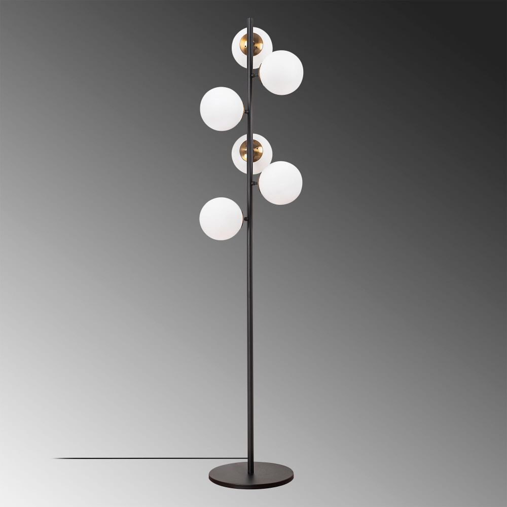 Podna Lampa Fazli 10520 - Crna slika 3
