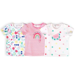 Minoti Majica za bebe - Berry, 0-3 mj - 3kom