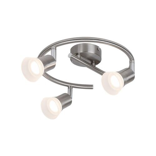 Rabalux Riley spot, saten hrom/opal, LED 3X4W Spot rasveta slika 2