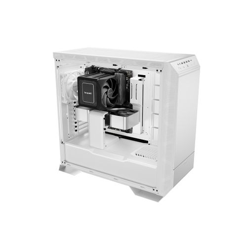 be quiet! BGW51 DARK BASE PRO 901 White, MB compatibility: E-ATX / XL-ATX / ATX / M-ATX / Mini-ITX, Three pre-installed be quiet! Silent Wings 4 140mm PWM fans, Integrated Fan Hub, Ready for water cooling radiators up to 420mm slika 9