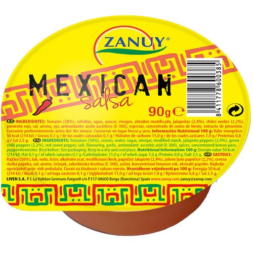 Liven Salsa mexican 90 g slika 1