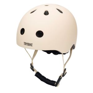 TRYBIKE Kaciga za djecu Cream Beige, S/M (51-56cm)