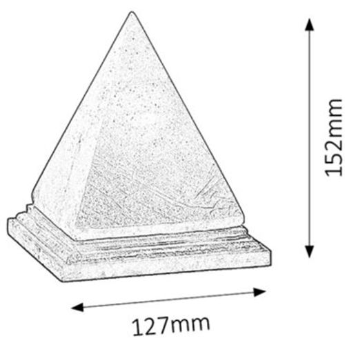 Rabalux Vesuvius solna lampa E14 15W ~2 kg slika 2