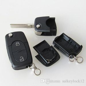 Oklop za ključ Audi sa 2 tipke i držačem za bateriju 2032