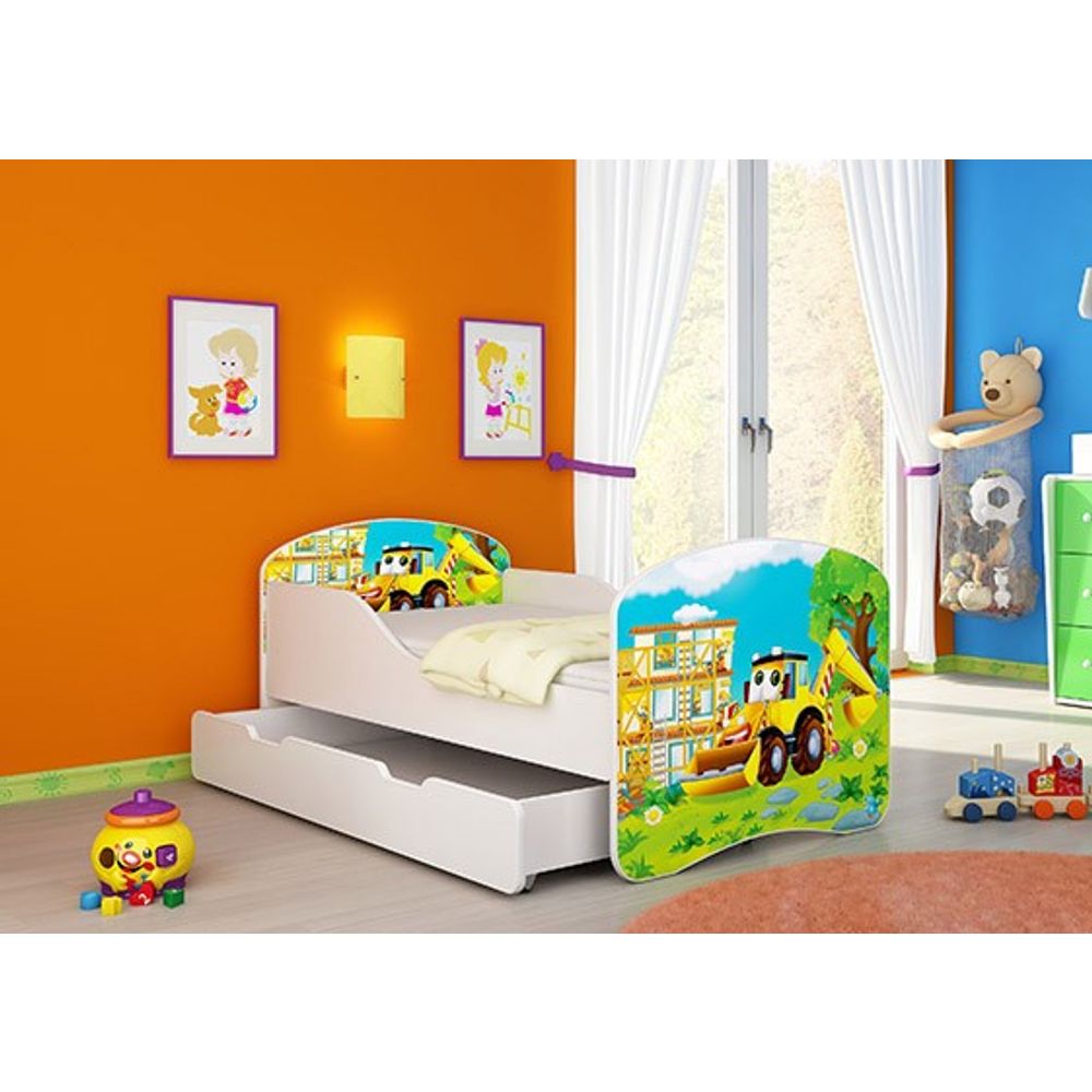 ACMA Dječiji krevet Acma I sa ladicom - 160x80cm - Dezen 20 slika 1