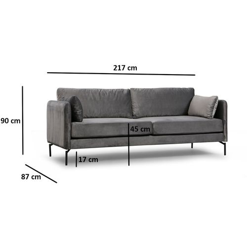 Atelier Del Sofa Trosjed SINO, Sino 3 Seater slika 8