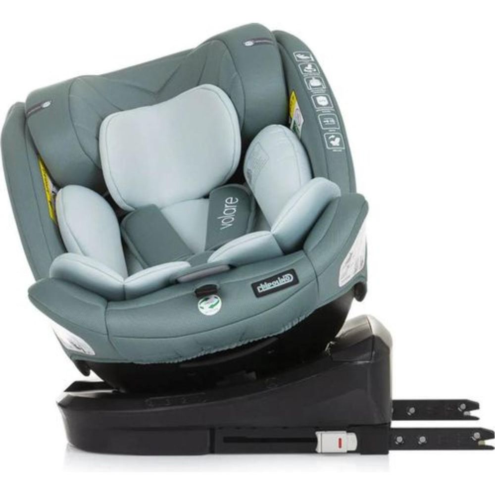 Chipolino Autosjedalica Volare i-Size 40-150cm Isofix Stkvlr02404pg, Pastel Green slika 3