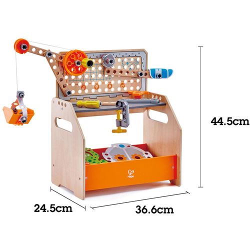 Hape Drvena radionica sa alatom Discovery Scientific Workbench E3028A slika 6