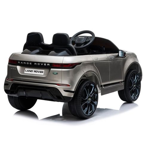 Licencirani auto na akumulator  Range Rover Evoque - sivi/lakirani slika 7