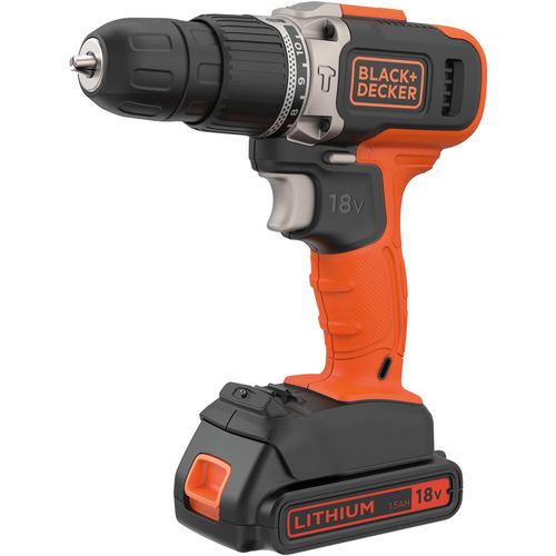 Black&Decker BUŠILICA UDARNA AKU 18V  BCD003C1-QW slika 1