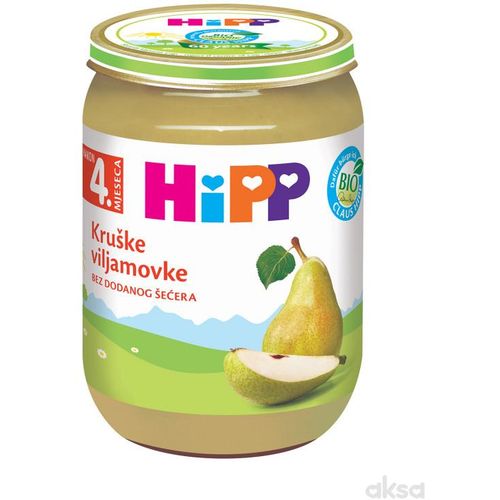 Hipp kašica kruška viljamovka  190g 4M+ slika 1