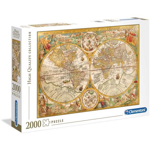 Clementoni Puzzle 2000 Hqc Ancient Map slika 1