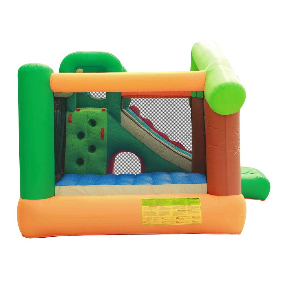 Happy Hop Igraonica na naduvavanje Giraffe Jungle Fun, 350x340x245cm  slika 3