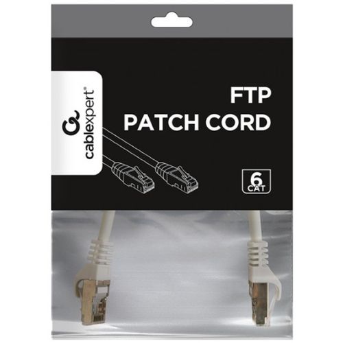 PP6-0.25M/W Gembird Mrezni kabl, CAT6 FTP Patch cord 0.25m white slika 6