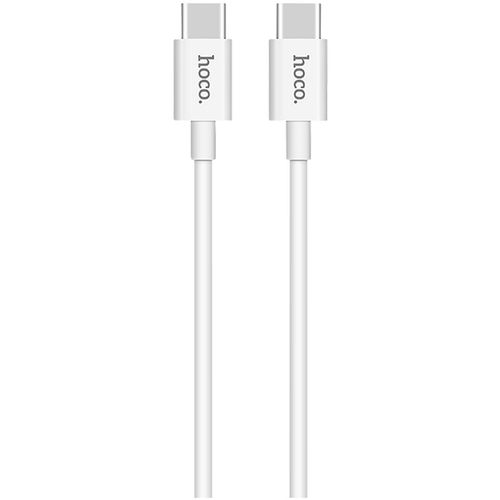 hoco. USB kabel za smartphone, USB type C na type C, 1 met., 3 A - X23 Skilled White slika 2