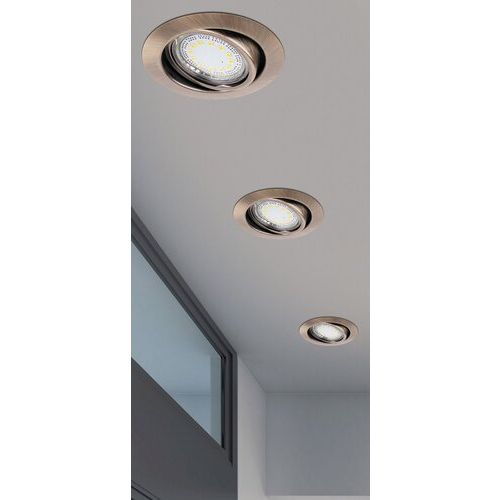 Rabalux Lite LED ugradni spot GU10 3x3W bronza Spot rasveta slika 3