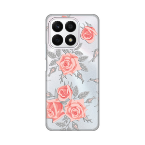 Torbica Silikonska Print Skin za Honor X8a Elegant Roses