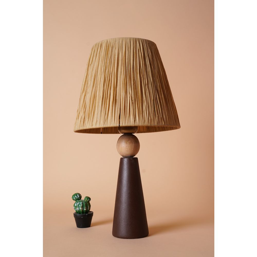YL498 Smeđa Stolna Lampa slika 1