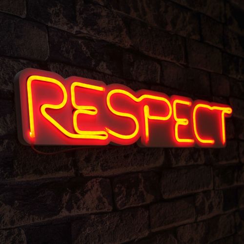 Wallity Ukrasna plastična LED rasvjeta, Respect - Red slika 7