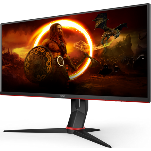 Monitor AOC Q27G2U/BK 27"/VA/2560x1440/155Hz/1ms MPRT/HDMIx2,DP,USB/freesync/pivot,visina/crna slika 1